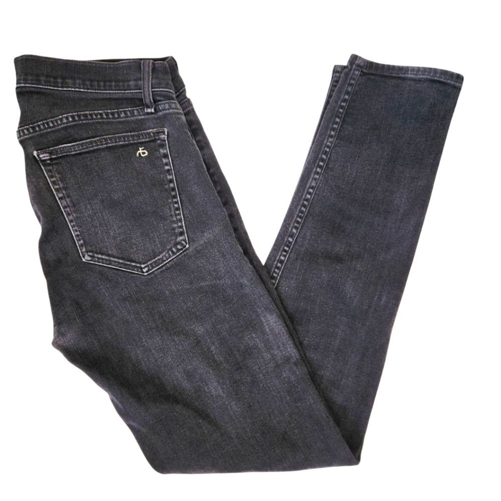 rag & bone Mens Standard Issue Full Button Fly Fit 1 Skinny Leg Jeans 34x31